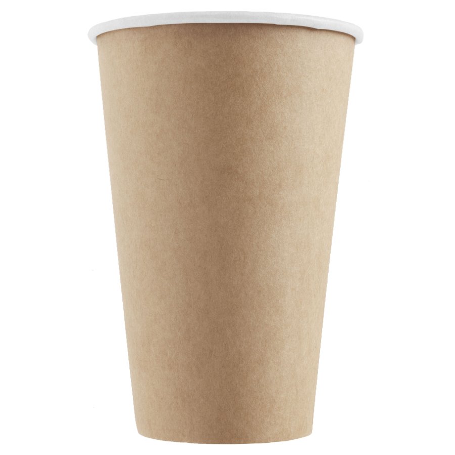 Disposable vending paper cup kraft 12 oz (300 ml)