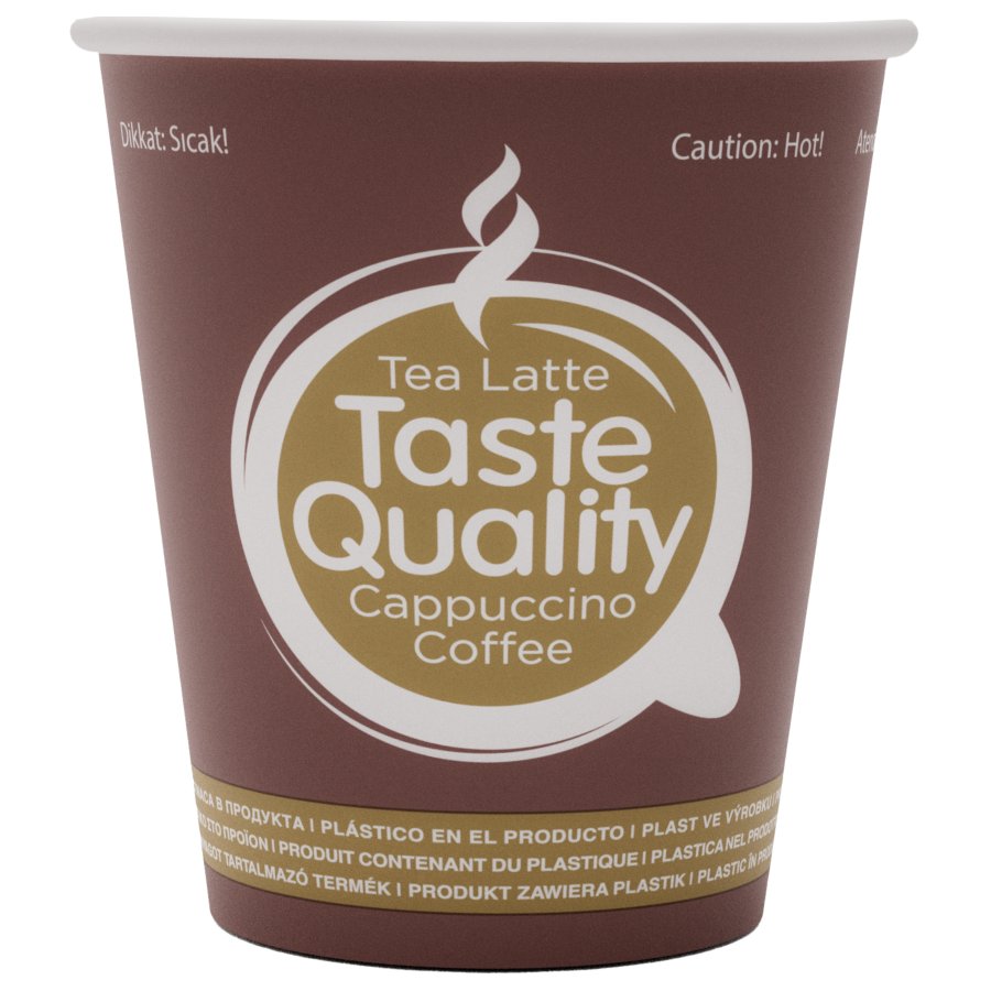 Disposable paper cup "Taste Quality" 8 oz (250 ml)
