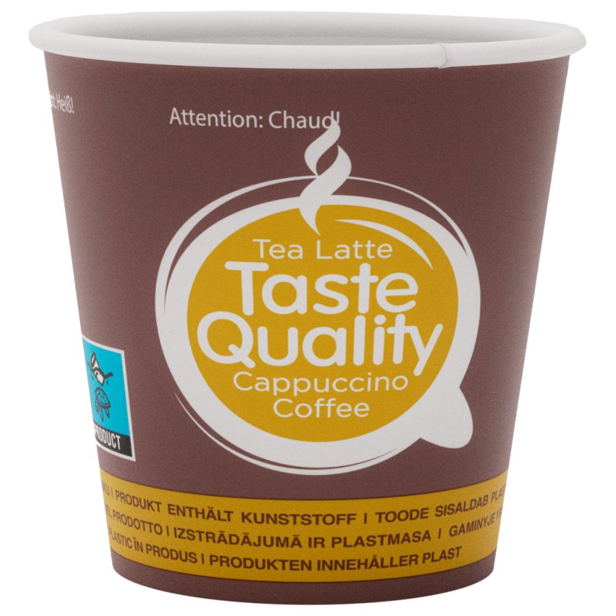 Disposable paper cup "Taste Quality" 4 oz (100 ml)
