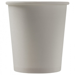 HB62-120-0000 Vaso de papel desechable blanco 4 oz (100 ml)