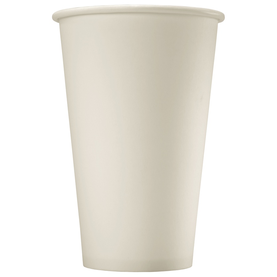 Disposable vending paper cup white 12 oz (300 ml)