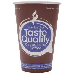 HB80-360-100559 Vaso de papel desechable para vending "Taste Quality" 12 oz (300 ml)